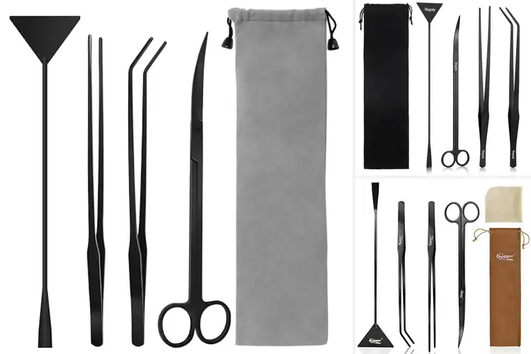 Detailed view of Best Black Finish Aquarium Tools