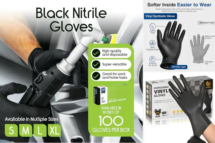Detailed view of Best Black Gloves: Top Picks for Quality, Comfort, and Value