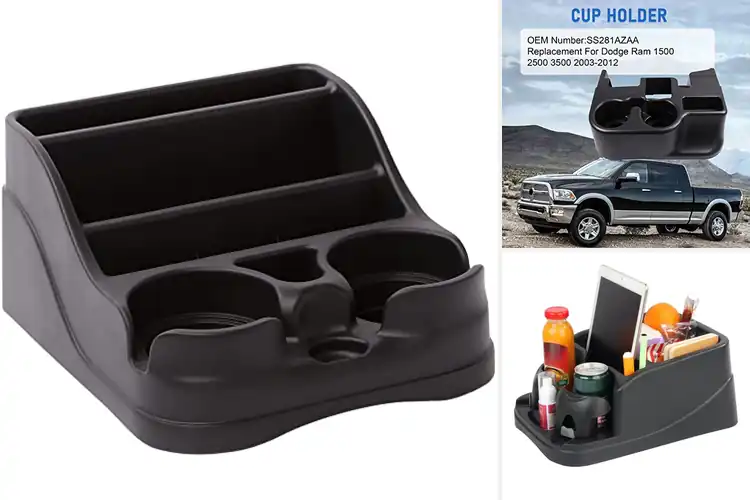 Detailed view of Best Center Console Cup Holders