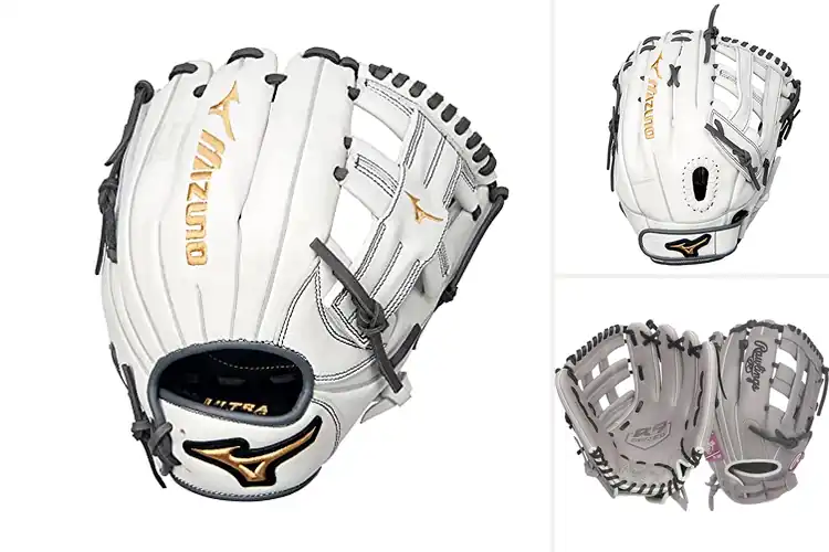 Detailed view of Best Closed Split Monstra Web Softball Gloves