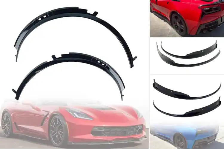 Detailed view of Best Corvette C7 Extended Fender Flares