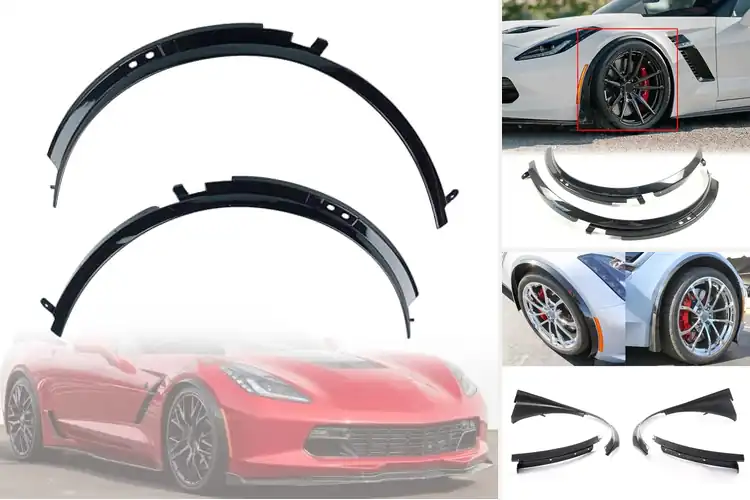 Detailed view of Best Corvette C7 Fender Flares