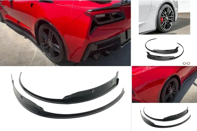 Detailed view of Best Corvette C7 Rear Fender Extensions