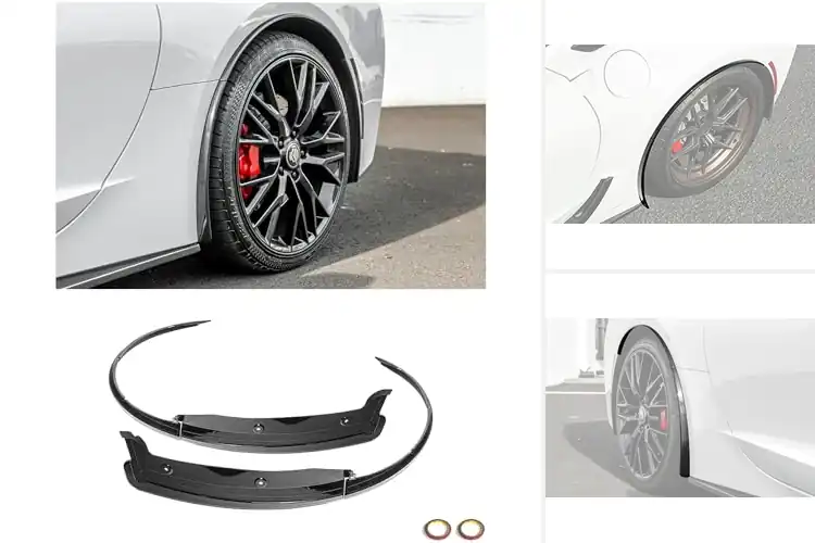 Detailed view of Best Corvette C7 Widebody Fender Kits
