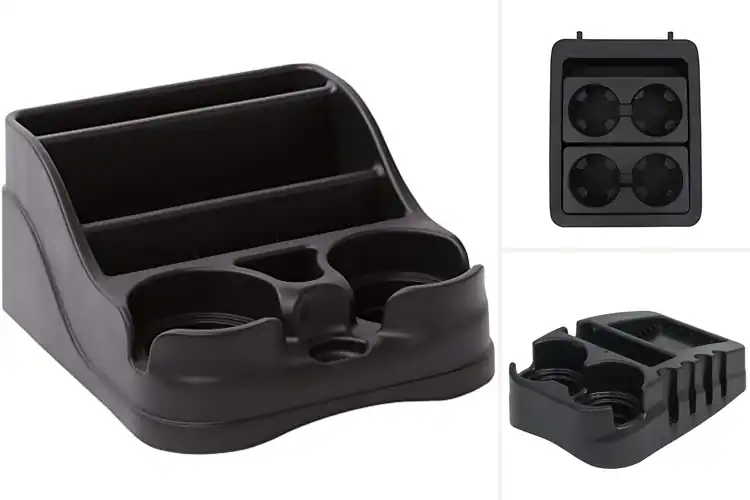 Detailed view of Best Easy Install Cup Holder For Center Console