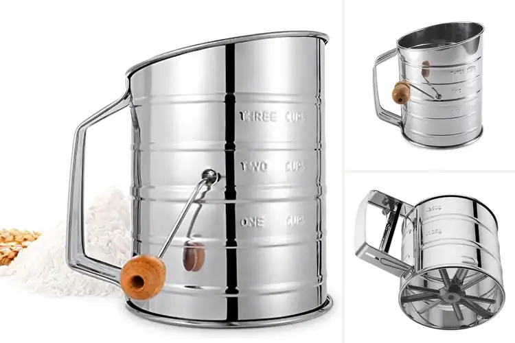 Detailed view of Best Flour Sifters: Bake Light, Airy Delights Effortlessly