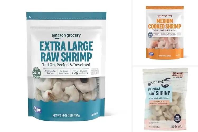 Detailed view of Best Frozen Shrimp