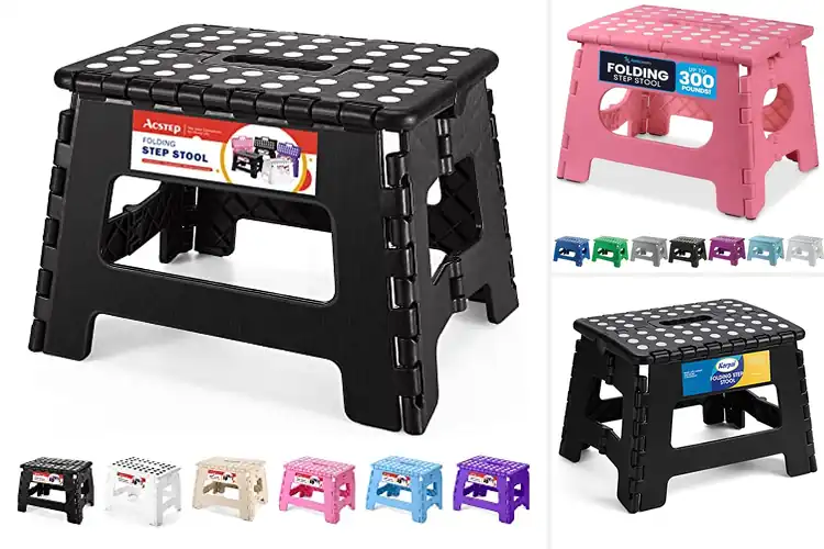 Detailed view of Best Kids Folding Step Stools: Top 10 Safe & Stylish Picks