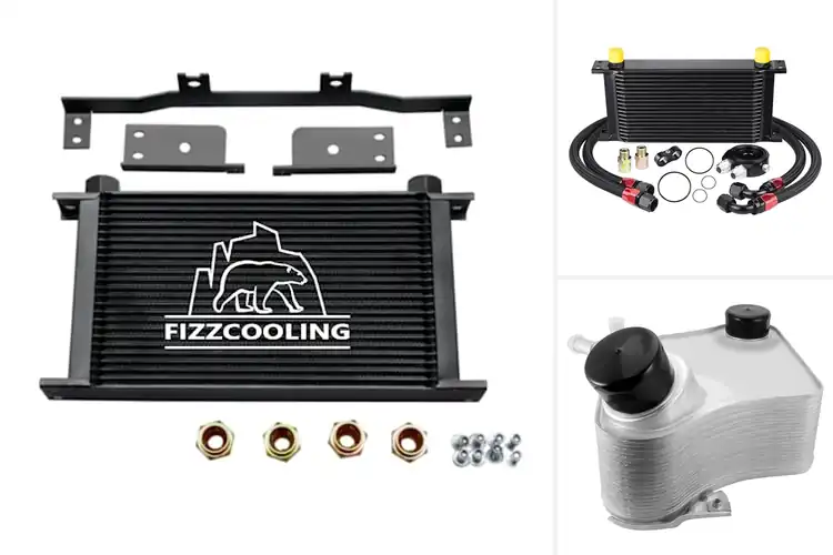 Detailed view of Best Performance Intercooler and Oil Cooler