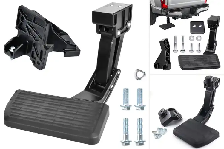 Detailed view of Best Rear Bed Steps