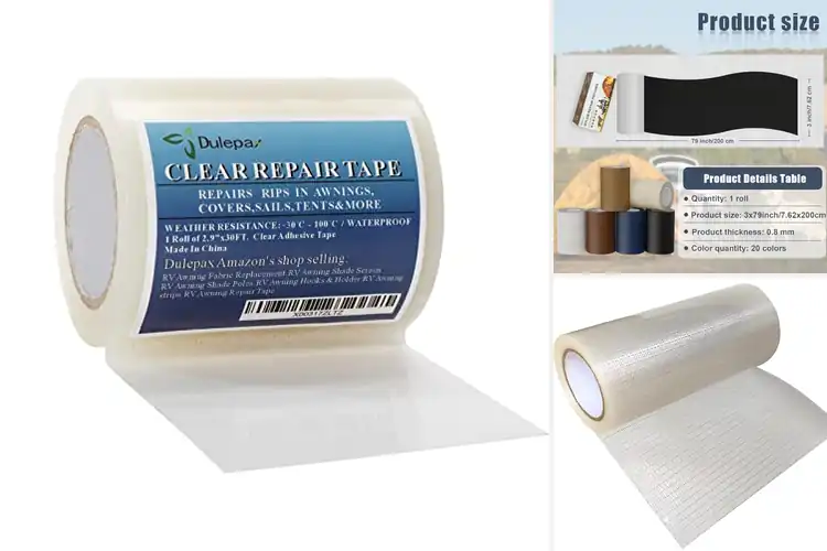 Detailed view of Best Repair Tapes For Tents