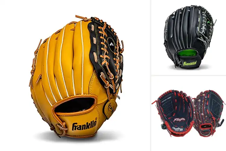 Detailed view of Best Right Hand Throw Gloves
