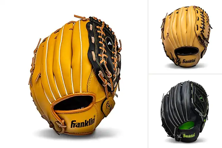 Detailed view of Best Right Hand Throw Softball Gloves