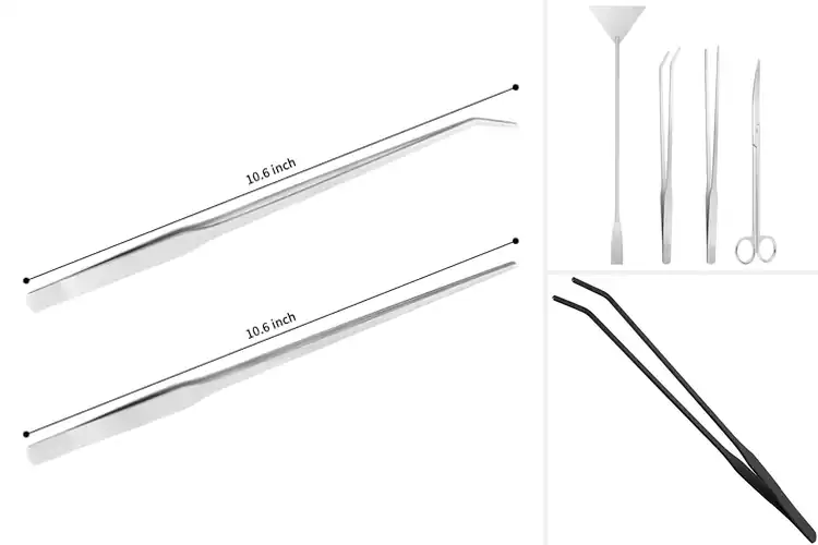Detailed view of Best Rustproof Aquarium Plant Tweezers