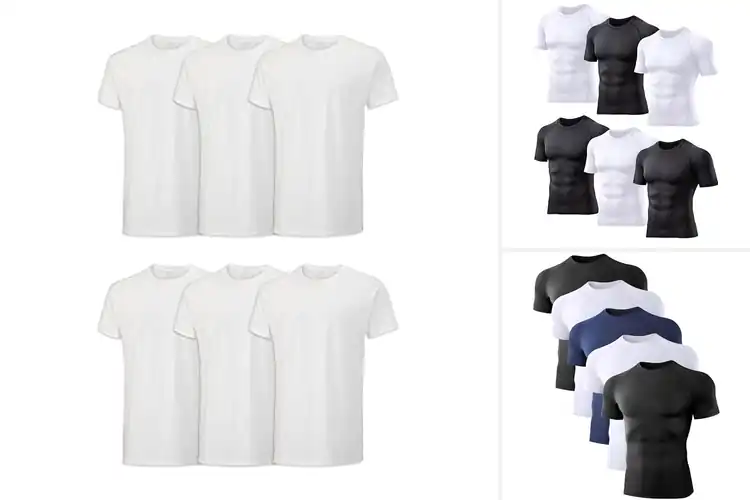Detailed view of Best Short Sleeve Undershirts