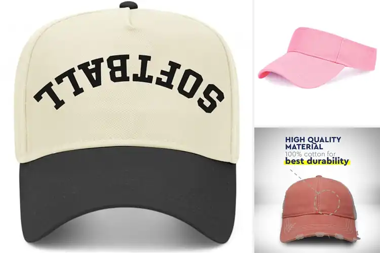 Detailed view of Best Softball Caps