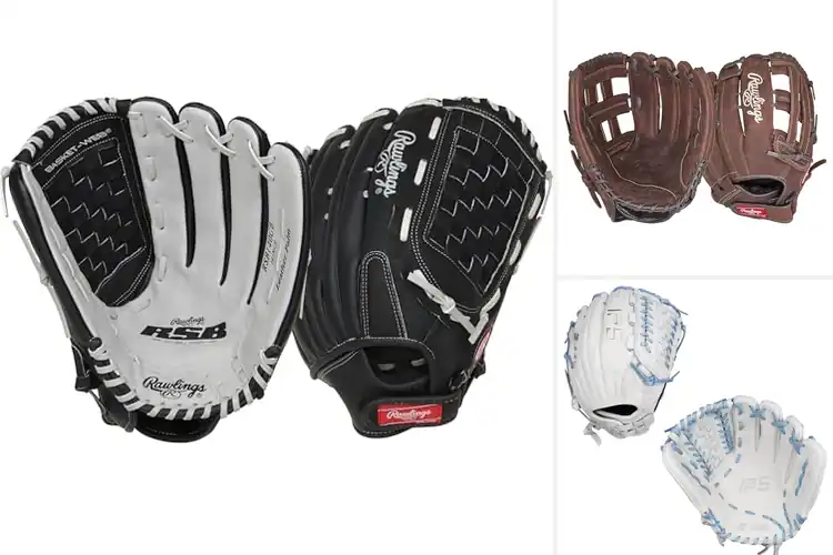 Detailed view of Best Softball Outfield Gloves