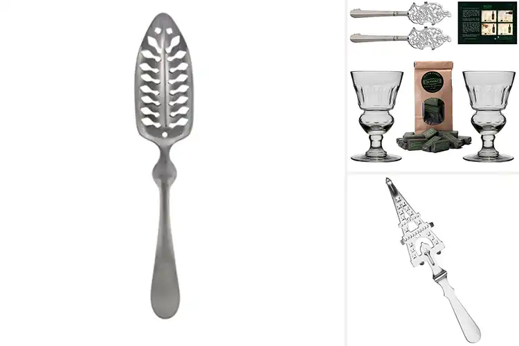 Detailed view of Best Stainless Steel Absinthe Spoon