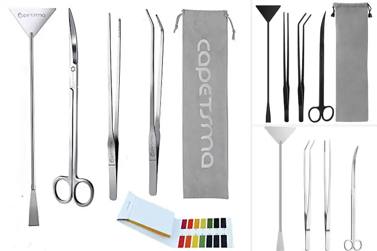 Detailed view of Best Stainless Steel Aquarium Tools Set