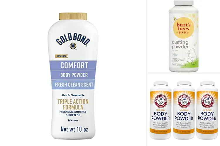 Detailed view of Best Talc Free Body Powders