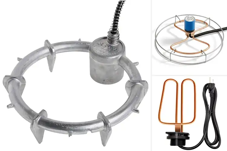 Detailed view of Best Thermostatically Controlled Stock Tank Deicer