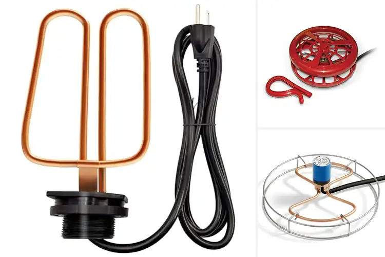 Detailed view of Best Wattage Rated Stock Tank Heaters