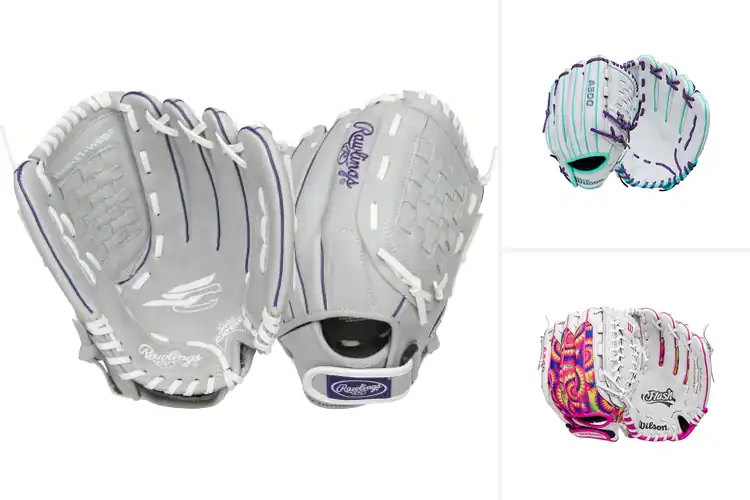 Detailed view of Best Youth Fastpitch Softball Gloves